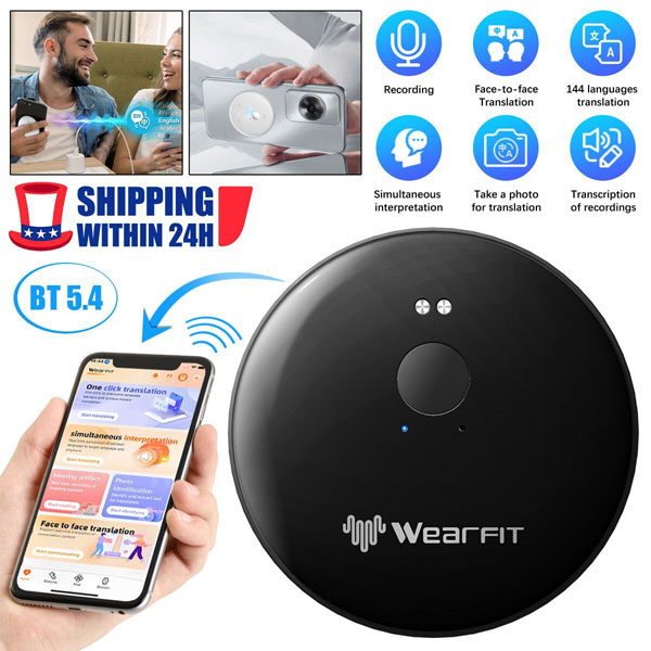 مترجم هوشمند مگنتی برند ویرفیت WEARFIT 102 AI