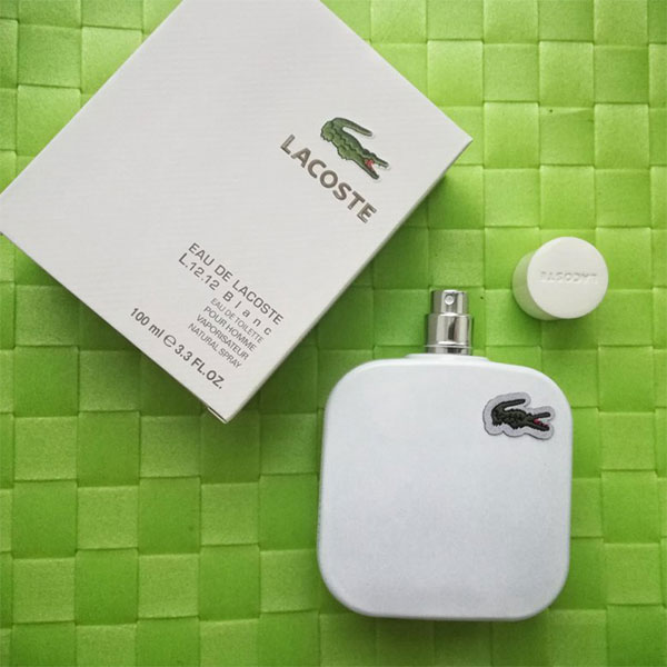 ادکلن مردانه Lacoste مدل L12 12 Blanc  حجم 100 میلی لیتر