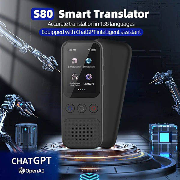 Voic translator 138Language 2