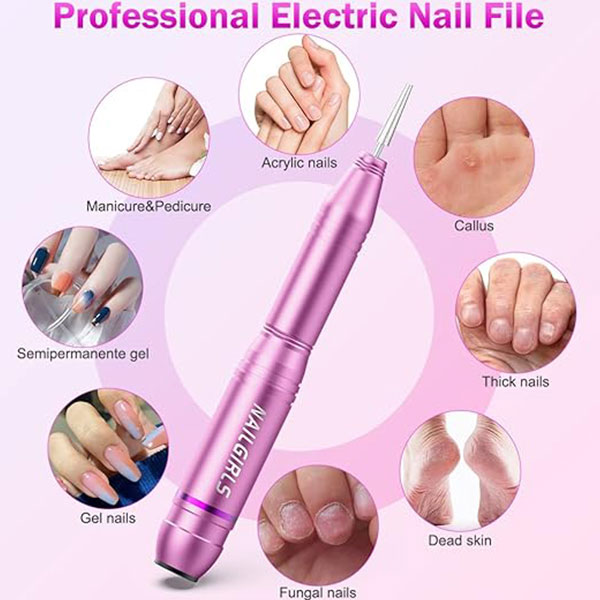 سوهان ناخن پرسرعت برند NAILGIRLS مدل T3AM