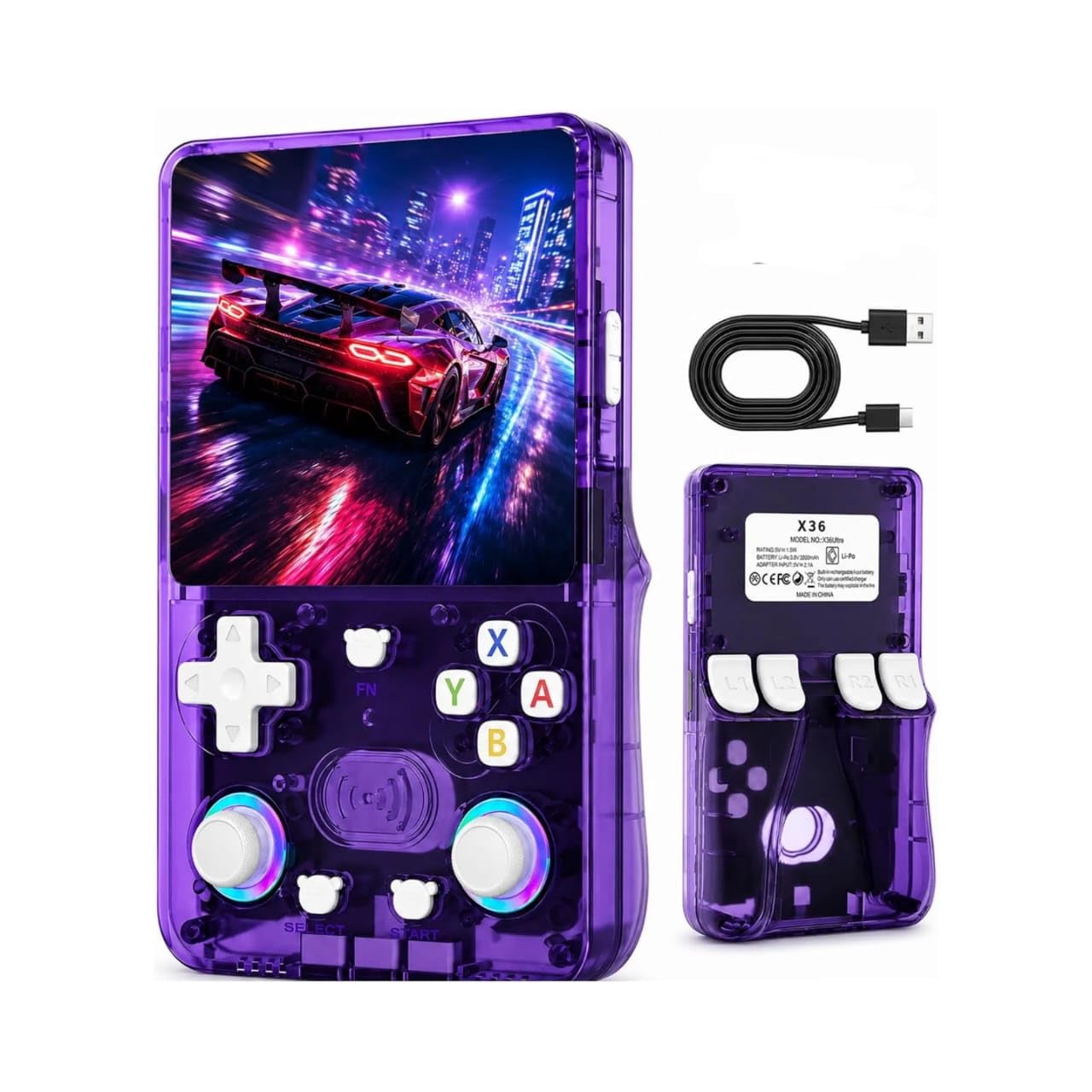 X36 Ultra portable game console 4 2 inch HD4