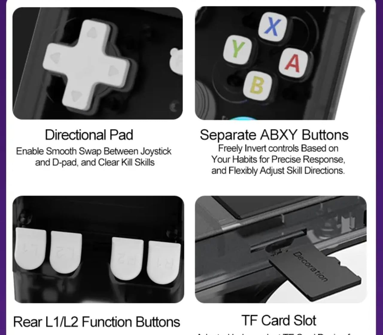 X36 Ultra portable game console 4 2 inch HD5