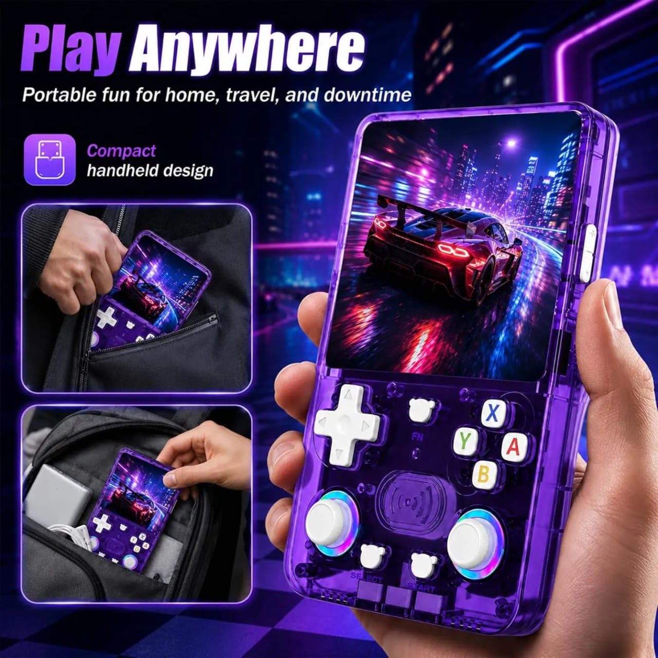 X36 Ultra portable game console 4 2 inch HD8