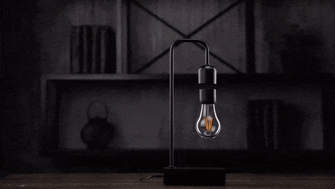روشن کردن لامپ معلق gravita