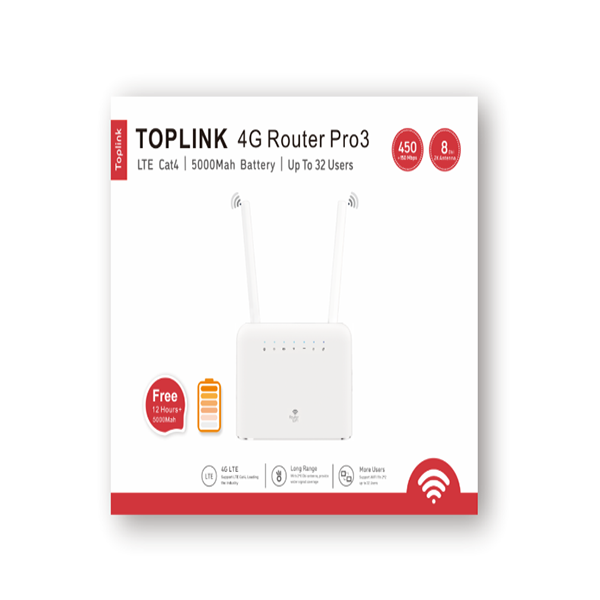 modem toplink4g wifi router modelpro3 3